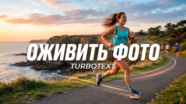 Как оживить фото нейросетью: пошаговая инструкция для нейросети TurboText «Фото в видео»