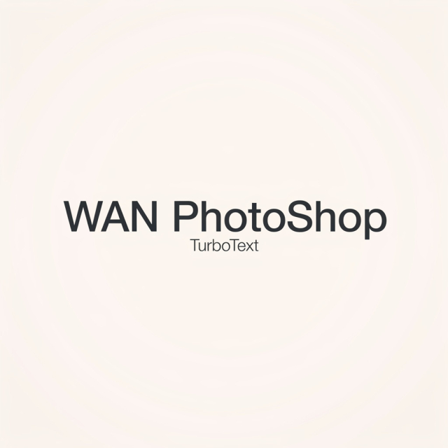 Wan AI Photoshop — руководство по обработке фото с помощью нейросети на TurboText