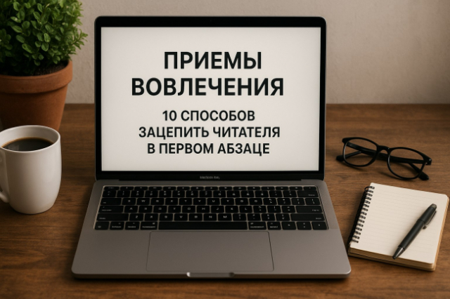 Приемы вовлечения: 10 способов зацепить читателя в первом абзаце